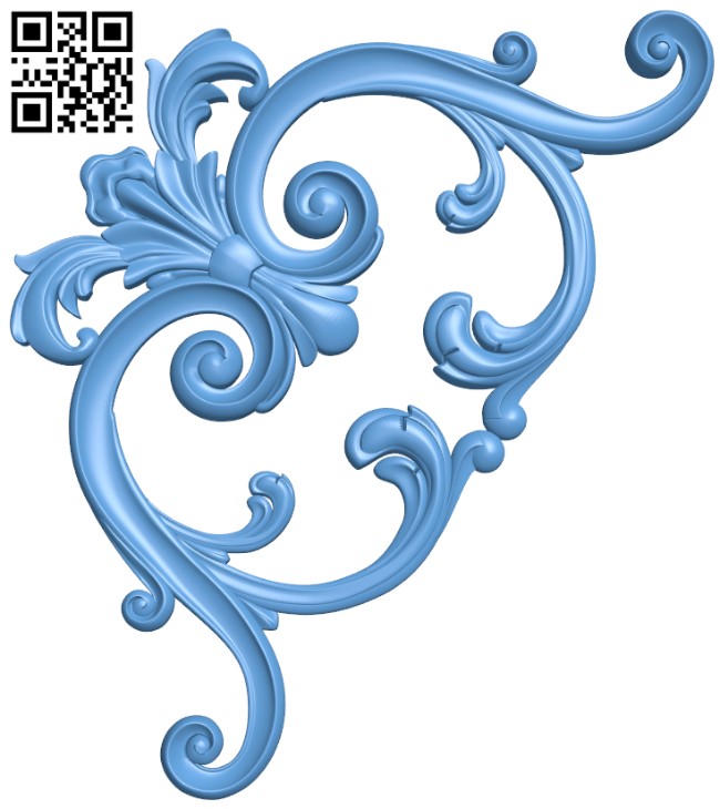 Pattern decor design T0003575 download free stl files 3d model for CNC wood carving