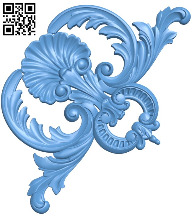 Pattern decor design T0003630 download free stl files 3d model for CNC wood carving