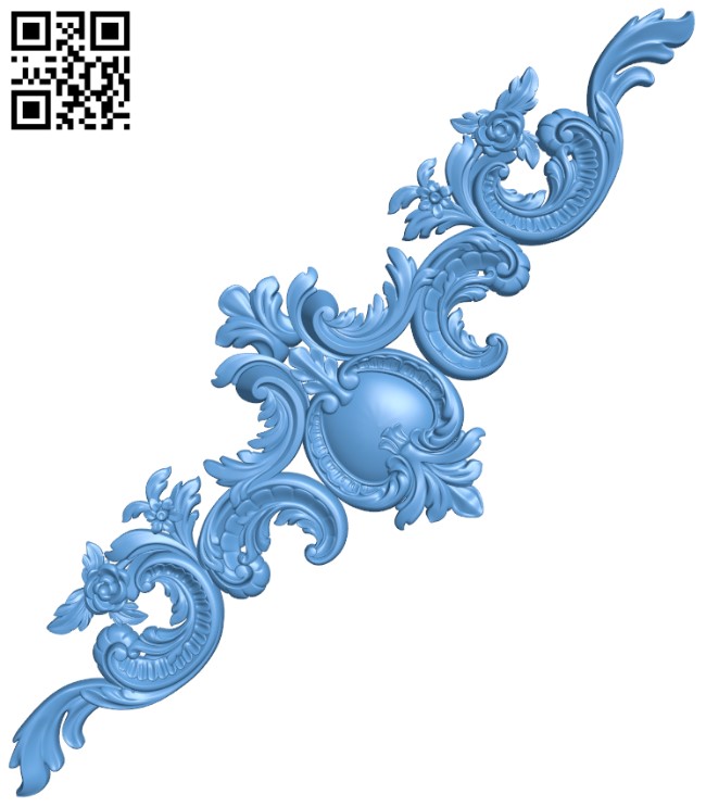 Pattern decor design T0003671 download free stl files 3d model for CNC wood carving