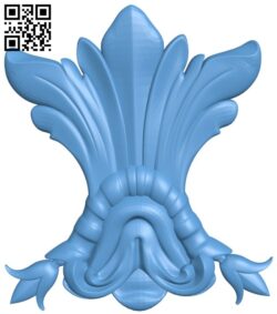 Pattern decor design T0003676 download free stl files 3d model for CNC wood carving