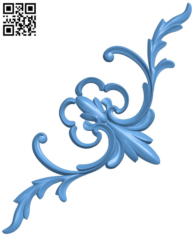 Pattern decor design T0003697 download free stl files 3d model for CNC wood carving