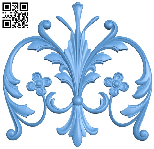 Pattern decor design T0003698 download free stl files 3d model for CNC wood carving