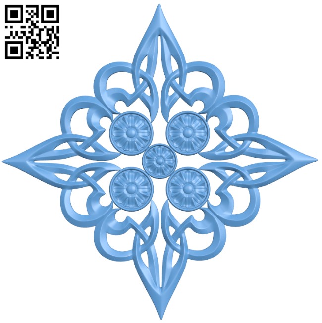 Pattern decor design T0003771 download free stl files 3d model for CNC wood carving