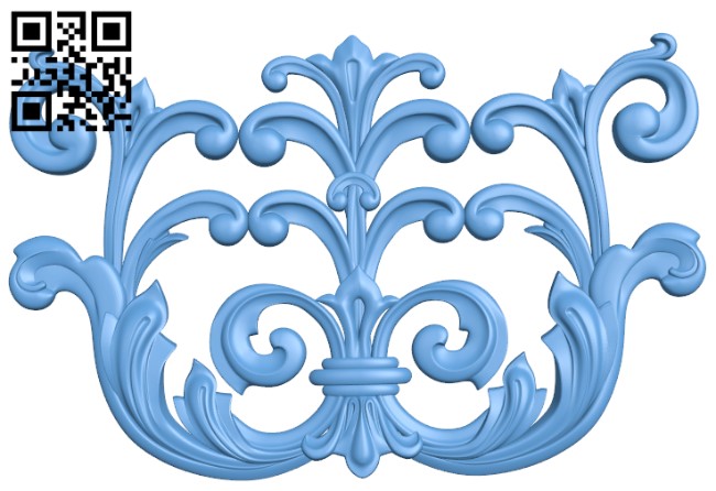 Pattern decor design T0003774 download free stl files 3d model for CNC wood carving