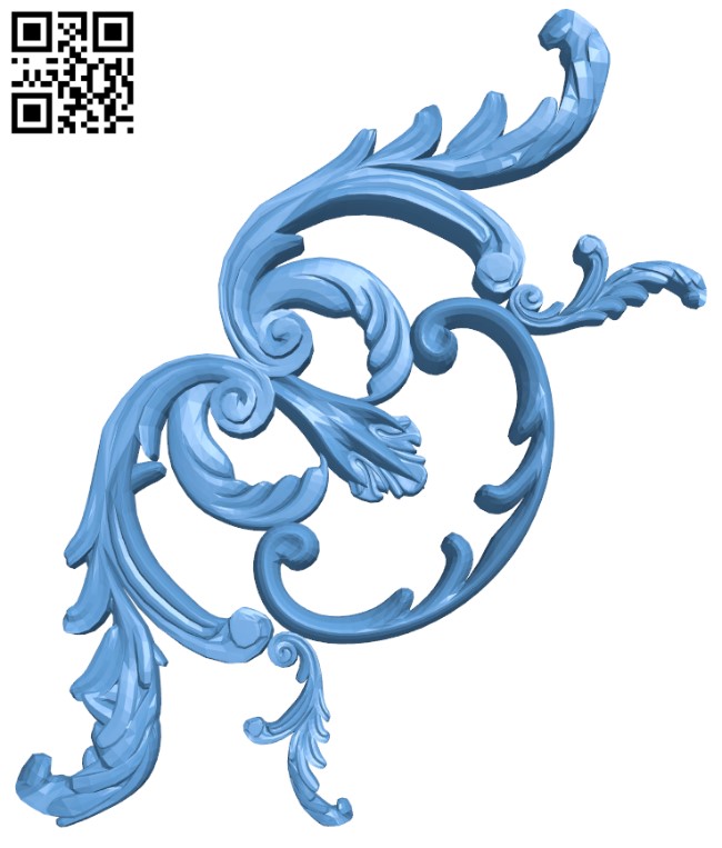 Pattern decor design T0003828 download free stl files 3d model for CNC wood carving