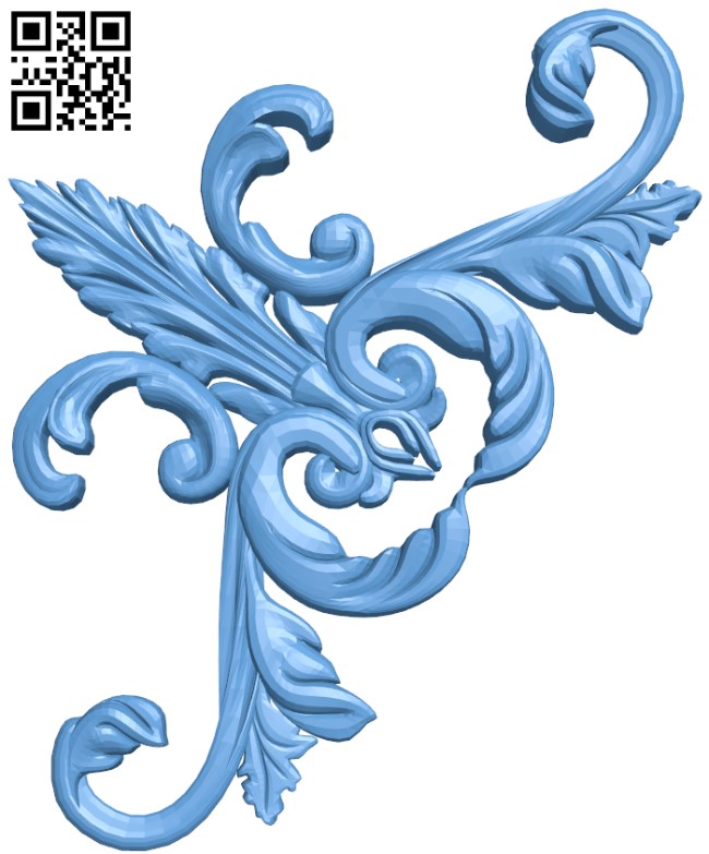 Pattern decor design T0003829 download free stl files 3d model for CNC wood carving