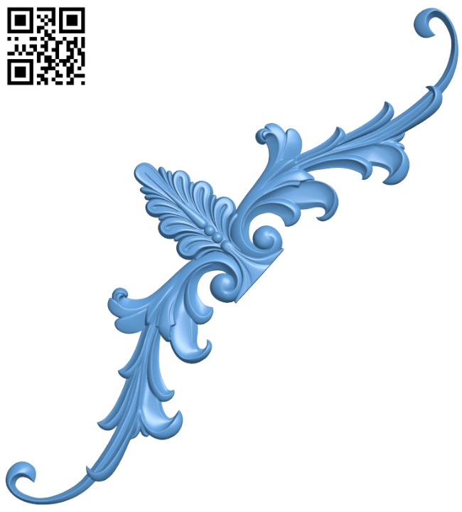 Pattern decor design T0003830 download free stl files 3d model for CNC wood carving