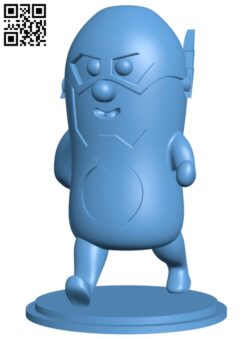 Peanuts Universe – Exclusive The Flash H011479 file stl free download 3D Model for CNC and 3d printer