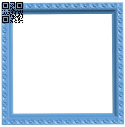 Picture frame or mirror T0003718 download free stl files 3d model for CNC wood carving