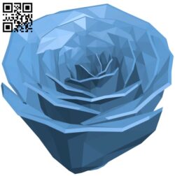 Rose H011519 file stl free download 3D Model for CNC and 3d printer