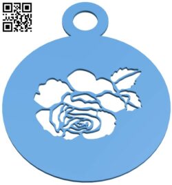 Rose coffee stencil H011278 file stl free download 3D Model for CNC and 3d printer