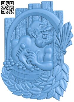 Sauna picture T0003639 download free stl files 3d model for CNC wood carving