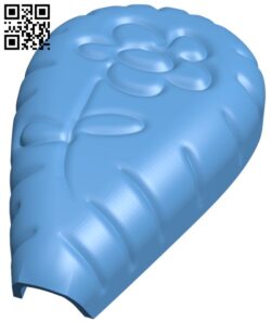 Simple hand wash pump cover flower H011371 file stl free download 3D Model for CNC and 3d printer