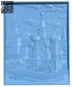St. Basil’s Cathedral T0003618 download free stl files 3d model for CNC wood carving