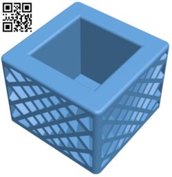 Star spectrum planter H011376 file stl free download 3D Model for CNC and 3d printer