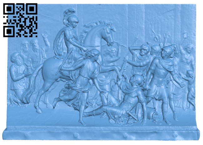 The Expulsion of Heliodorus from the Temple T0003640 download free stl files 3d model for CNC wood carving