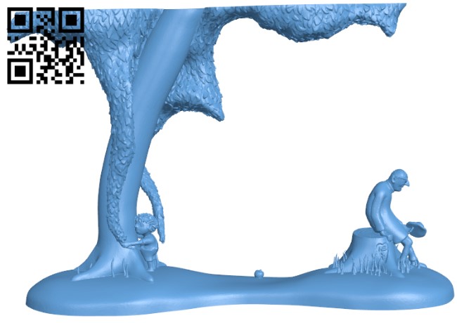 The Giving Tree H011316 file stl free download 3D Model for CNC and 3d printer