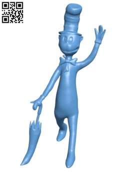 The cat in the hat H011315 file stl free download 3D Model for CNC and 3d printer