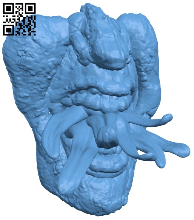 Tongues of madness H011377 file stl free download 3D Model for CNC and 3d printer