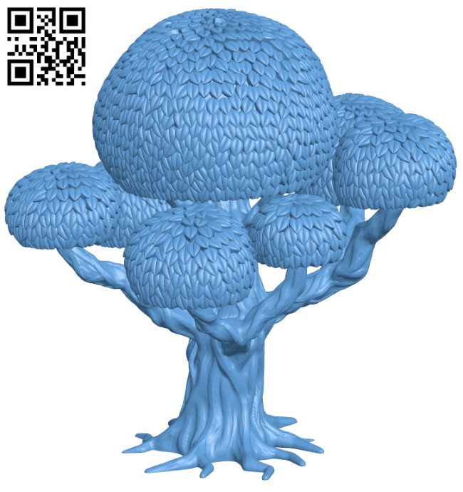 Tree H011379 file stl free download 3D Model for CNC and 3d printer