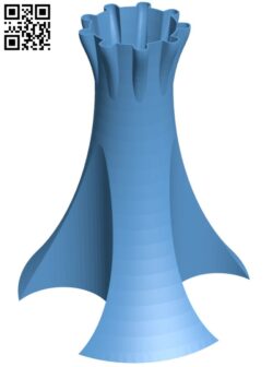 Tripod flower vase H011320 file stl free download 3D Model for CNC and 3d printer