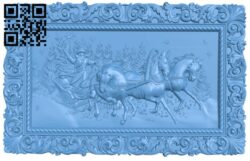 Troika painting T0003600 download free stl files 3d model for CNC wood carving