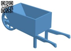Wheelbarrow H011529 file stl free download 3D Model for CNC and 3d printer