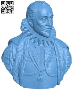 William I of Nassau, prince of Orange H011360 file stl free download 3D Model for CNC and 3d printer
