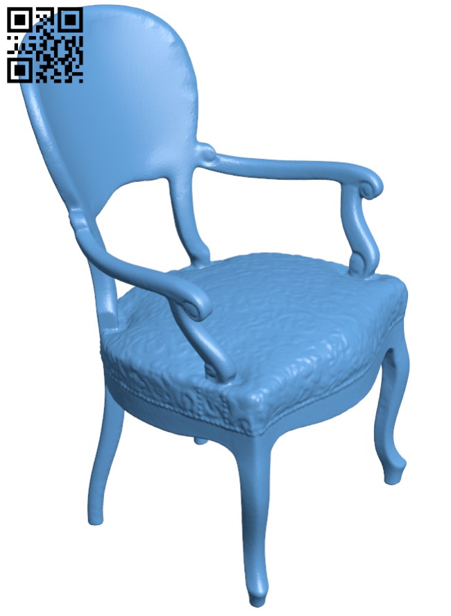 Armchair H011821 file stl free download 3D Model for CNC and 3d printer