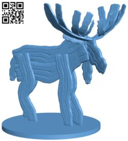 Bacon Moose H011623 file stl free download 3D Model for CNC and 3d printer