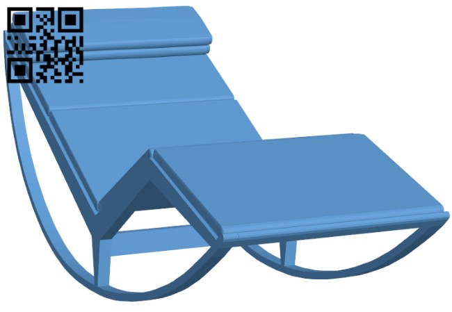Canapo chaise lounge H011825 file stl free download 3D Model for CNC and 3d printer