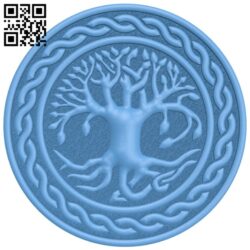 Celtic tree of life T0003863 download free stl files 3d model for CNC wood carving