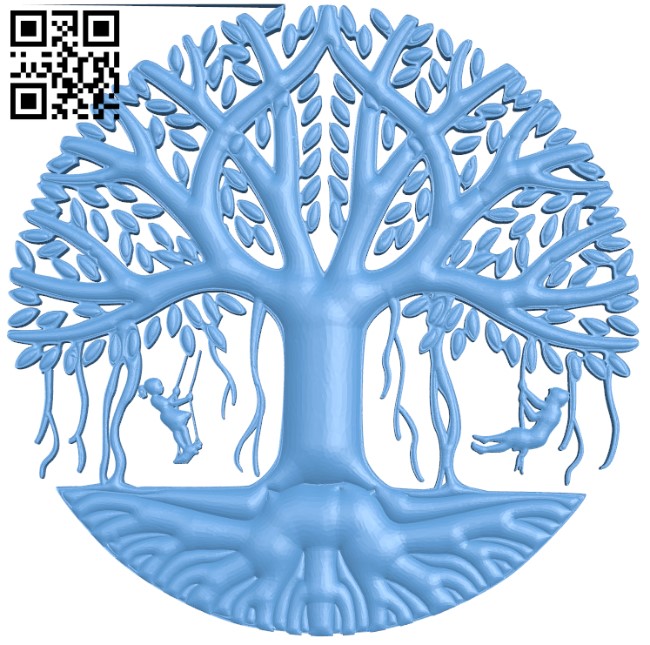 Celtic tree of life T0003866 download free stl files 3d model for CNC wood carving