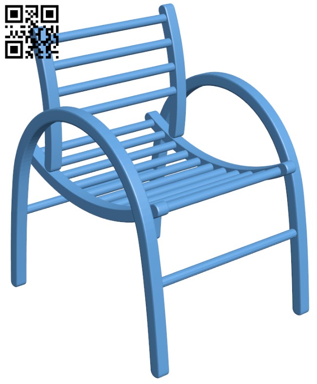 Chair H011837 file stl free download 3D Model for CNC and 3d printer
