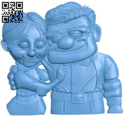 Characters in the movie Up T0003942 download free stl files 3d model for CNC wood carving