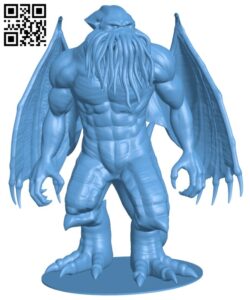 Cthulhu H011569 file stl free download 3D Model for CNC and 3d printer