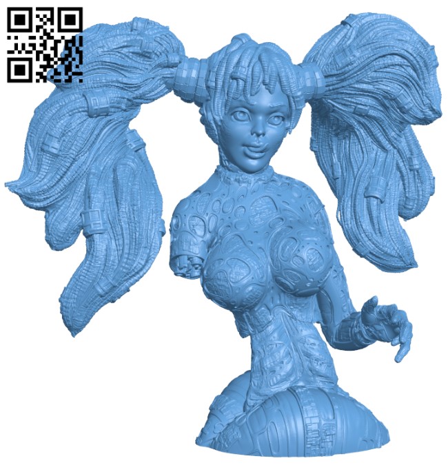 Cybergirl Vega H011832 file stl free download 3D Model for CNC and 3d printer
