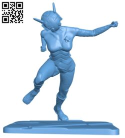 Cyborg Attack H011833 file stl free download 3D Model for CNC and 3d printer