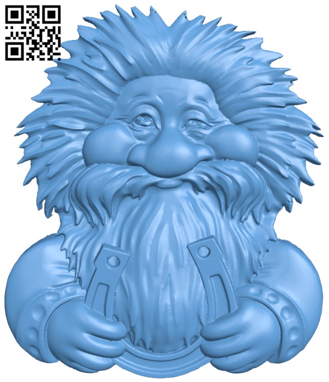Domovoi T0003944 download free stl files 3d model for CNC wood carving