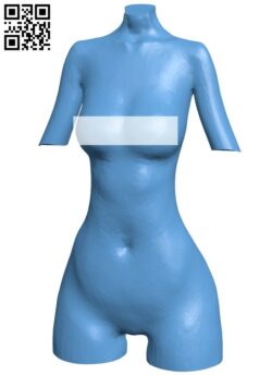 Female Figure H011603 file stl free download 3D Model for CNC and 3d printer