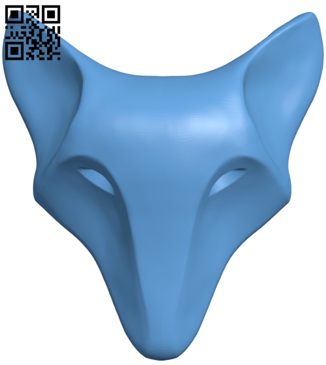 Fox head pattern T0004084 download free stl files 3d model for CNC wood carving
