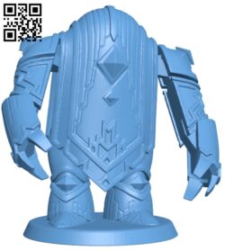 Golem H011640 file stl free download 3D Model for CNC and 3d printer