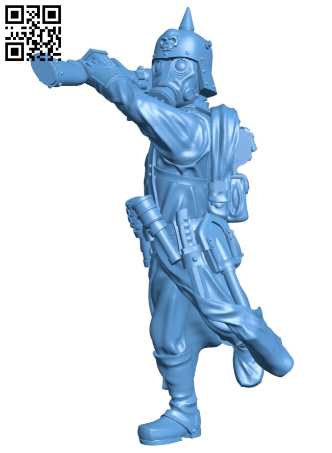 Immortalis Infanterie H011702 file stl free download 3D Model for CNC and 3d printer