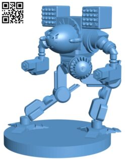 Mad Cat Robot H011707 file stl free download 3D Model for CNC and 3d printer