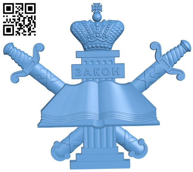 Medal T0003974 download free stl files 3d model for CNC wood carving