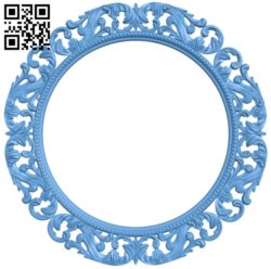 Mirror frame pattern T0003988 download free stl files 3d model for CNC wood carving