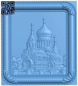 Painting of mosque T0004125 download free stl files 3d model for CNC wood carving