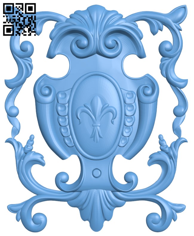 Pattern decor design T0003887 download free stl files 3d model for CNC wood carving