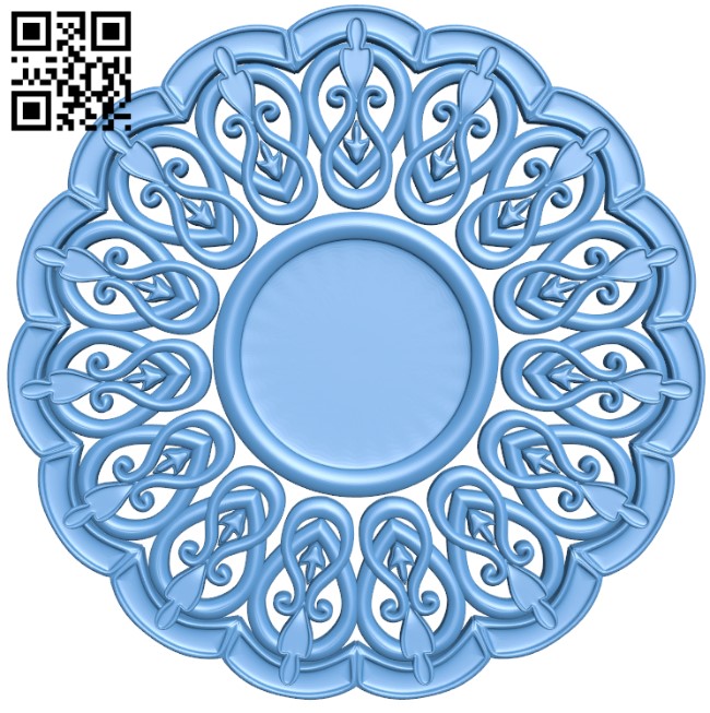 Pattern decor design T0003949 download free stl files 3d model for CNC wood carving