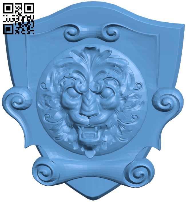Pattern in the center T0003892 download free stl files 3d model for CNC wood carving